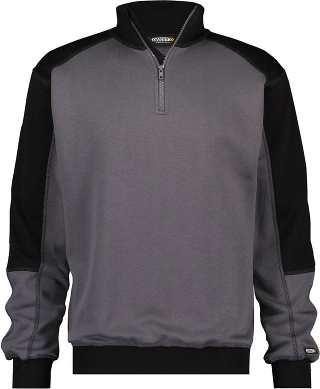 Sweter Dassy basiel szary czarny s