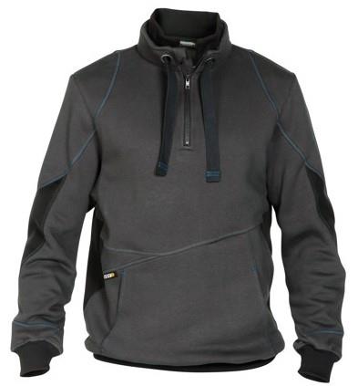 Sweter Dassy gwiaździsty szary czarny 3xl