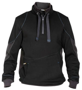 Sweter Dassy gwiezdny czarno-szary xxl