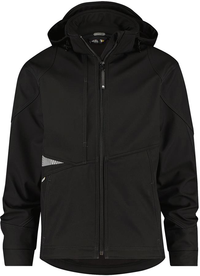 Softshell Dassy Gravity w kolorze czarnym, rozmiar S