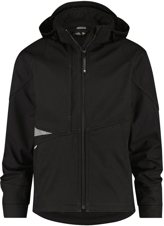 Softshell Dassy Gravity w kolorze czarnym, rozmiar S