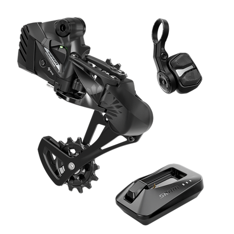 Zestaw aktualizacyjny Sram S500 Axs Eagle w zestawie. przerzutka, akumulator, kontroler gondoli, blokada zasilania, ładowarka, zaciski