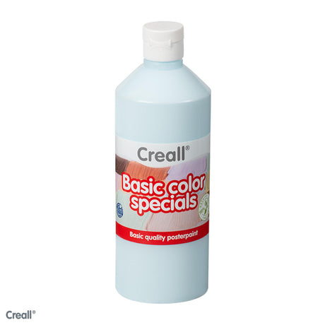 Farba szkolna Creall pastel niebieski, 500 ml
