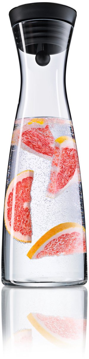 WMF basic - karafka na wodę - 1,5l - niekapiąca - pasuje do drzwi lodówki