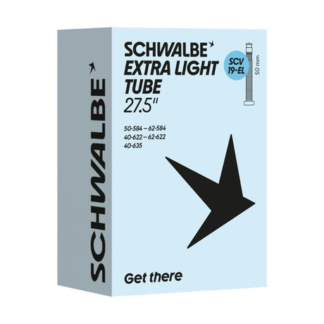 Dętka Schwalbe scv19-el 40 62-584 635 50mm czarna