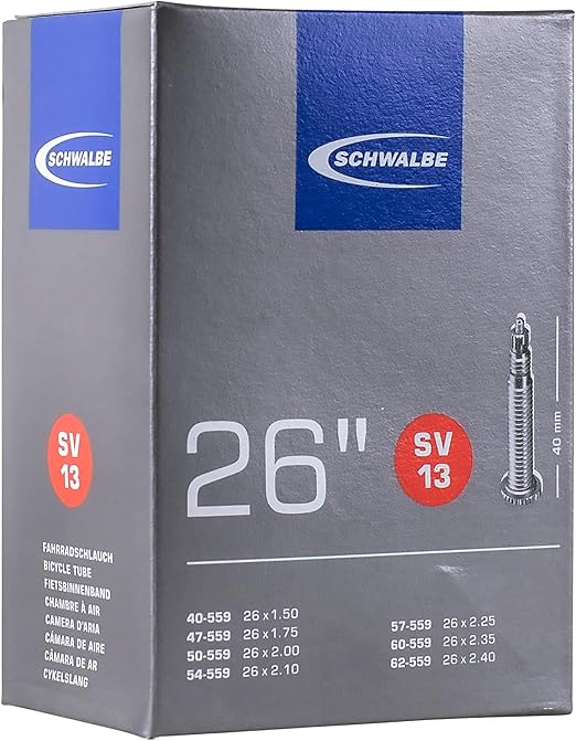 Schwalbe benelux b.v. Dętka Schwalbe SV13 26 40 62-559 fv 60mm