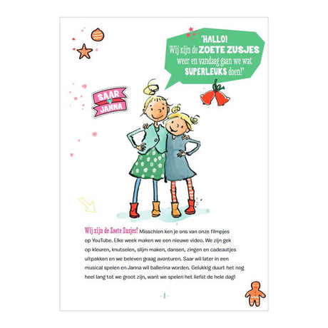 Centraal boekhuis de zoete zusjes vieren kerst 7+