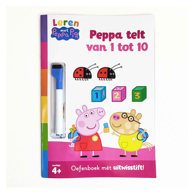 Duży balon Peppa liczy od 1 do 11