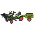 Ciągnik Falk Claas Arion 410 + przyczepa + ładowarka 2-5 lat