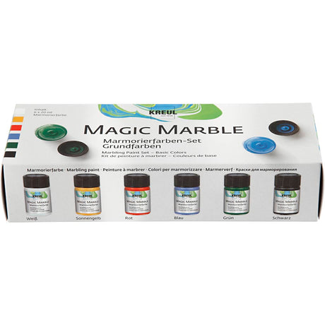 Creativ Company Magic Marble Paint, 6x20ml