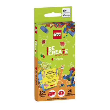 Karty aktywności Lego do odtwarzania: zwierzęta