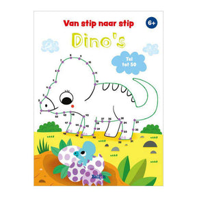 Standaard uitgeverij van stip naar stip tot 50 - dinosaurussen