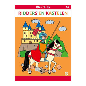 Standaard uitgeverij kleurblok ridders en kastelen 5+