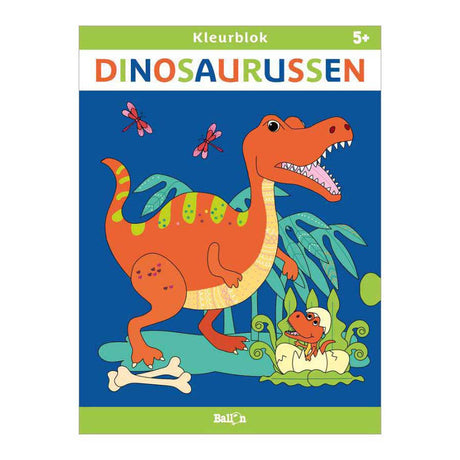 Standardowe dinozaury z blokami kolorów wydawcy 5+