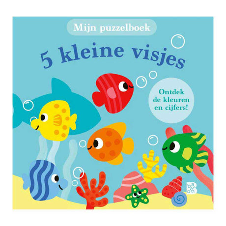 Wydawnictwo standardowe moja książeczka z łamigłówkami - 5 rybek 18m+