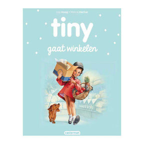 Standardowy wydawca tiny idzie na zakupy