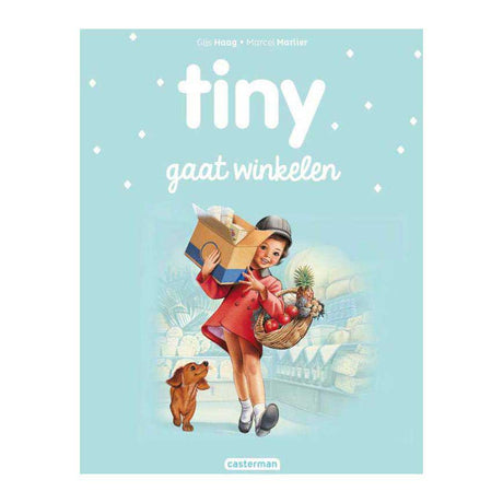 Standardowy wydawca tiny idzie na zakupy