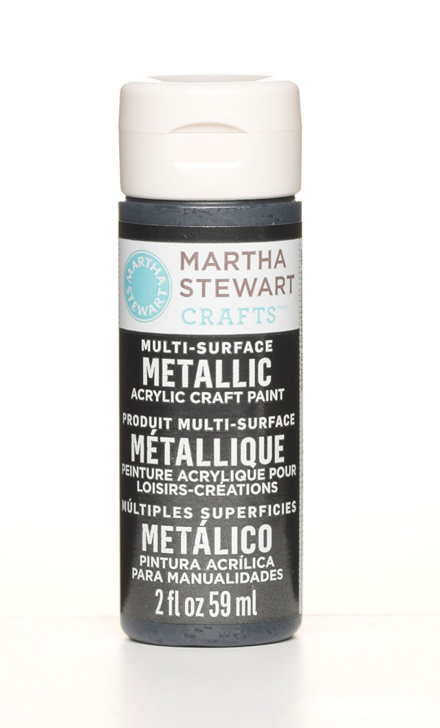 Martha Stewart • farba 59ml metaliczny czarny nikiel