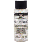 Folkart • brokatowe kolory przezroczysty hologram 59ml