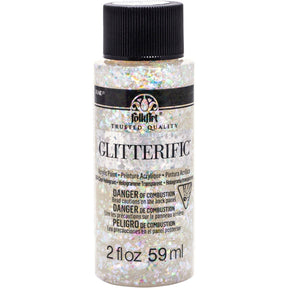 Folkart • brokatowe kolory przezroczysty hologram 59ml