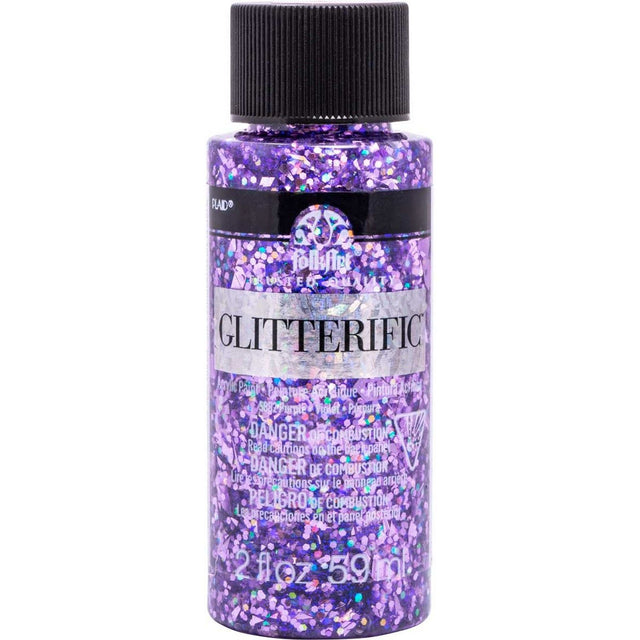 Folkart • brokatowe kolory fioletowy 59ml