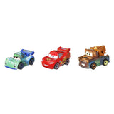 Samochody Mattel Disney Mini Racers, 3 sztuki, różne