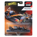 Samochód wyścigowy premium F1 Hotwheels McLaren Lando Norris | 4 sztuki
