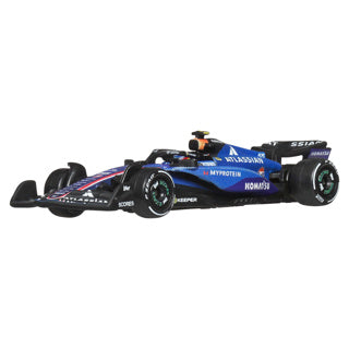 Samochód wyścigowy premium F1 Hotwheels Williams Carlos Sainz | 4 sztuki