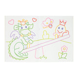 Mondaarten Dikke Lines Color Color - Dragon