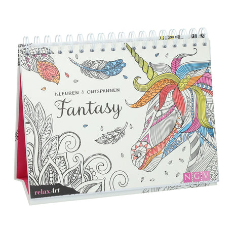 Mondikaart fantasy kolorowanki i relaks - kolorowanka