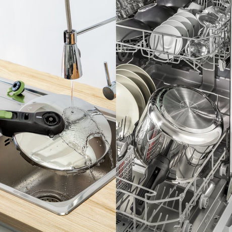 Tefal p25807 secure 5 modny szybkowar 6 litrów z koszem na parę