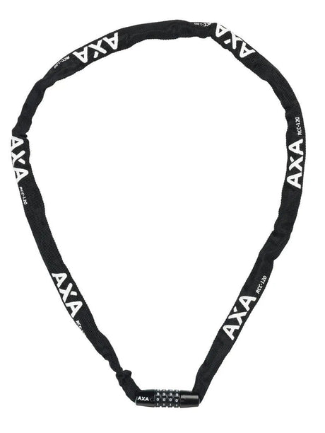 Zapięcie łańcuchowe Axa sztywne RCC 120x3,5 - czarne