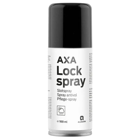 Spray do zamków Axa - biały czarny