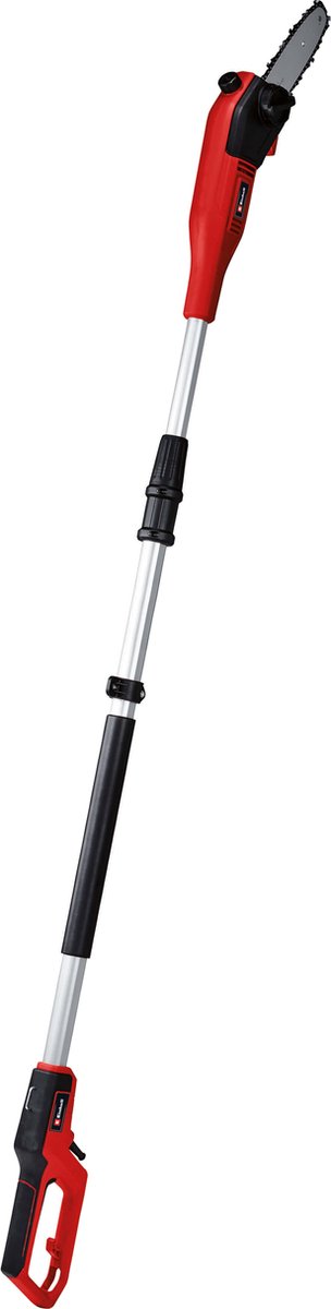 Elektryczna piła łańcuchowa teleskopowa Einhell GC-EC 7520 t - 750 W - długość ostrza: 20 cm - max. długość cięcia: 18 cm - prędkość łańcucha: 11 m s - możliwość przedłużenia do 257 cm