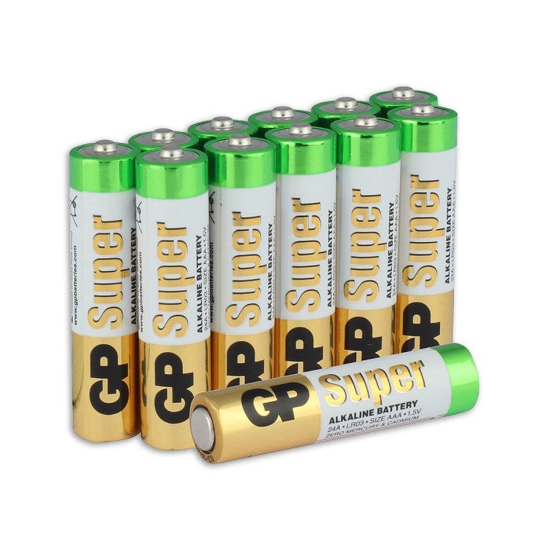 Super alkaliczne baterie AAA 12HP