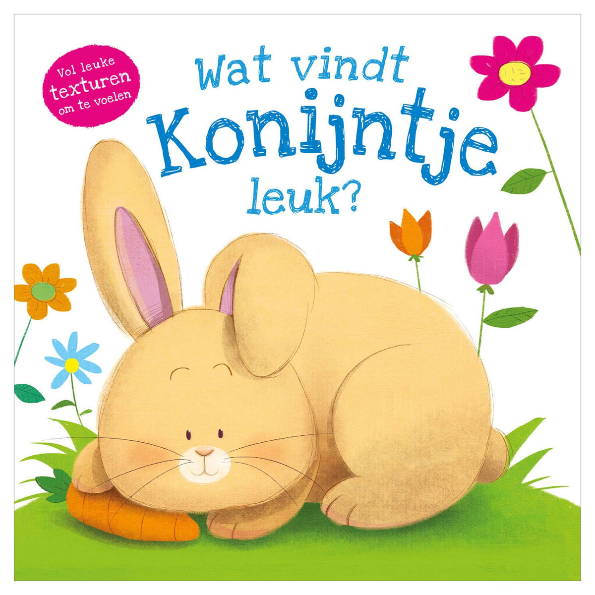 Książka dotykowa wydawnictwa Rebo - co lubi króliczek?