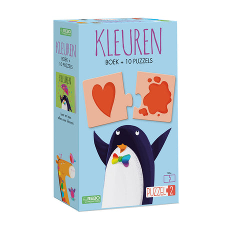 Puzzle wydawnictwa Rebo2 - książeczka zawierająca 10 puzzli