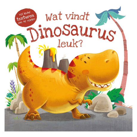 Książka dotykowa Rebo - co lubi dinozaur?