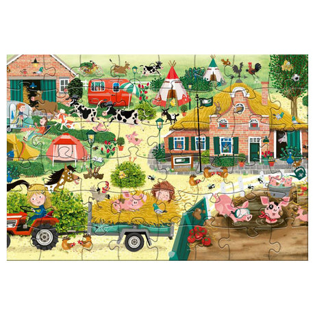 Rebo Productions Puzzle Rebo 48 elementów - Rolnik z Cas Cato