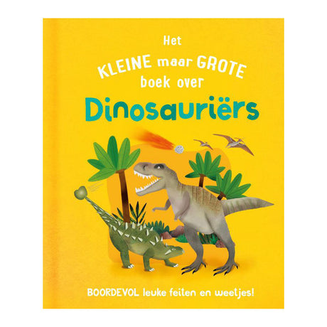 Rebo wydaje małą, ale dużą książkę o? dinozaury