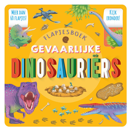 Rebo wydaje książeczkę z klapkami o niebezpiecznych dinozaurach