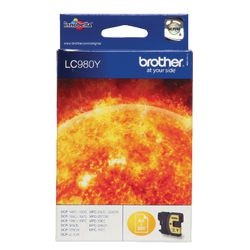 Wkład atramentowy Brother LC980Y żółty