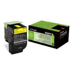 Toner Lexmark 80c2hy0 żółty