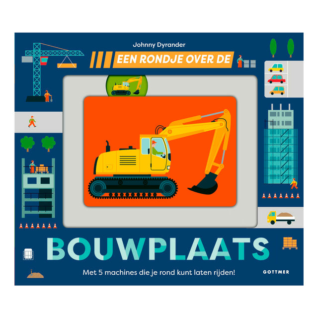 Grupa wydawców Gottmera zwiedza plac budowy. 2+