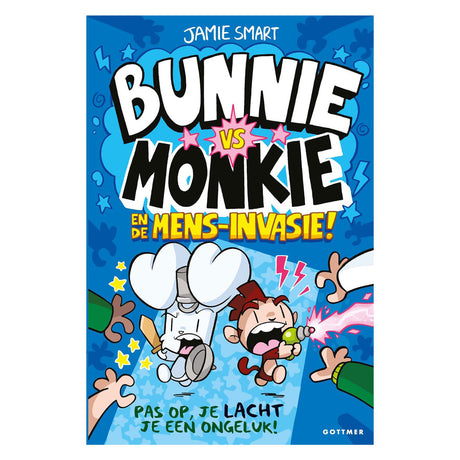 Wydawcy Gottmer grupują króliczka kontra monkie i inwazję ludzi!