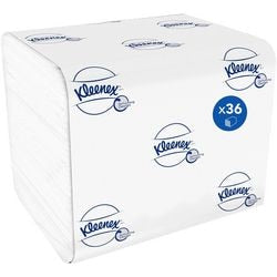 Papier toaletowy Kleenex biały 110 mm x 93 mm x 100 mm