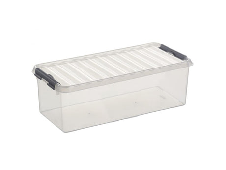 Sunware q-line multibox 6,5l + wkład z przezroczystymi metalowymi przegródkami