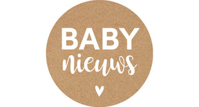 Rol 500 etiketten ''baby nieuws'' ø35mm
