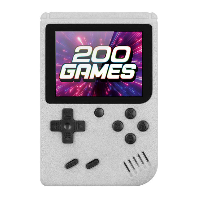 Gamebox - przenośna konsola do gier na 200 gier - kolor biały