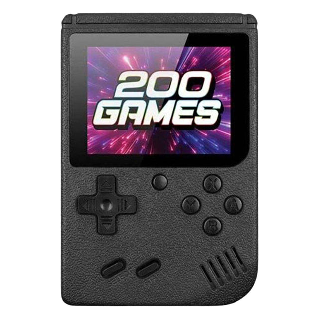 Gamebox - przenośna konsola do gier na 200 gier - kolor czarny